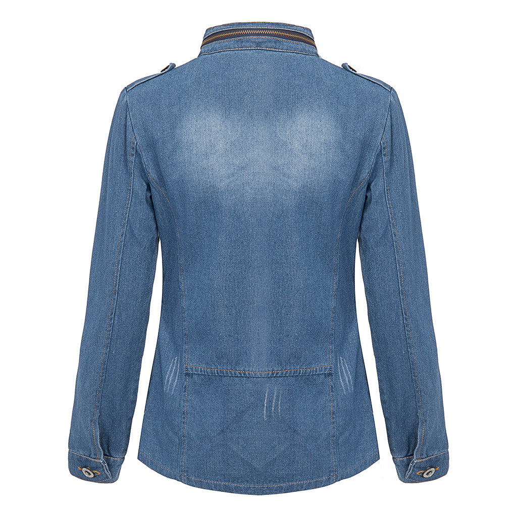 New Women Denim Jacket