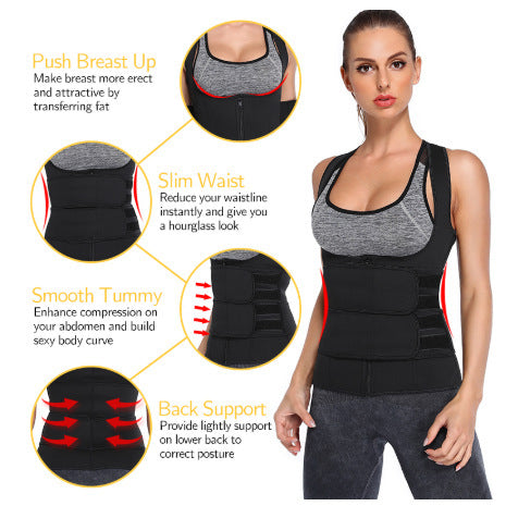 Fitness Yoga Corset: Waist & Abdomen Shaping Sports Underwear