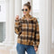 Women’s Autumn & Winter Plaid Woolen Short Coat