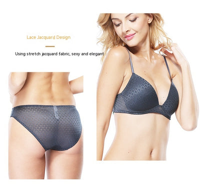 Seamless Wire-free Bra Set