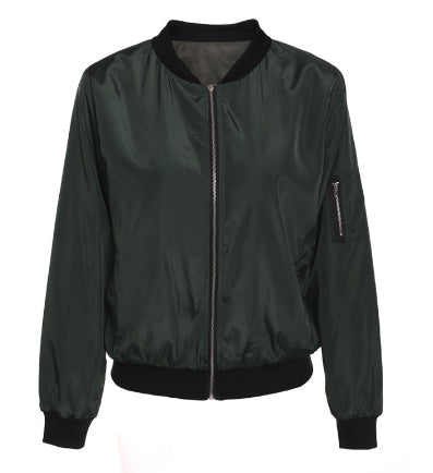 Women's Leisure Zipper Jacket