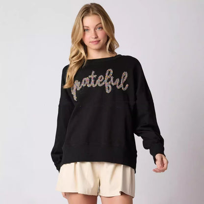 Women's Loose Fitting Sweatshirt