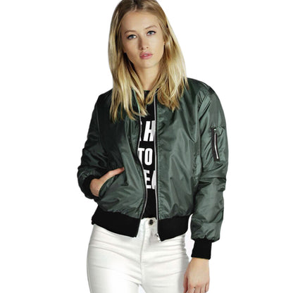 Women's Leisure Zipper Jacket