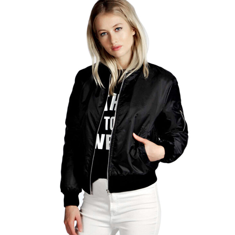 Women's Leisure Zipper Jacket