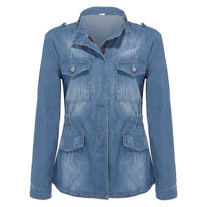 New Women Denim Jacket