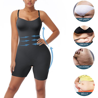 Women's Full Body Shaper Bodysuit: Tummy Control & Hip Lifting