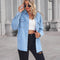 Women's Denim Long Sleeve Shirt